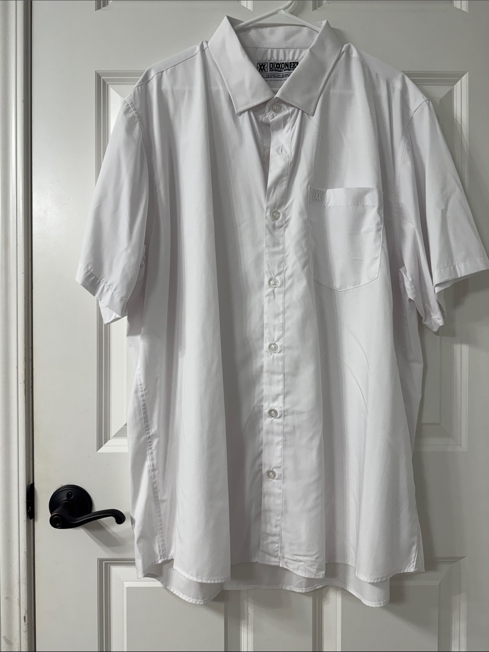DIXXON Men’s Short-Sleeve Button-Down Shirt - White